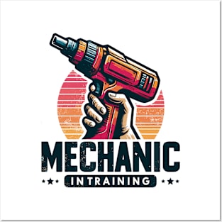 Mechanic in Training Posters and Art